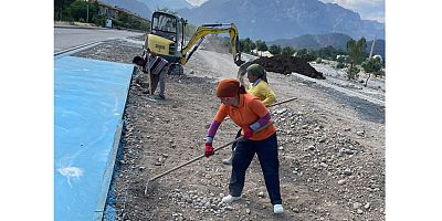 Ağva deresi kenarı rekreasyon çalışması devam ediyor