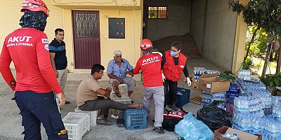 AKUT Manavgat’ta Çalışmalarına Devam Ediyor