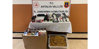 Alanya'da elektronik sigara operasyonu