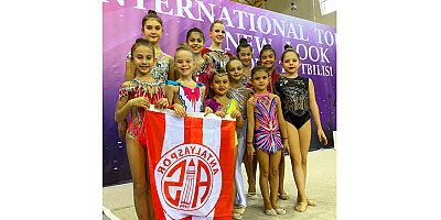 Antalyasporlu Cimnastikçilerden Tiflis'te Muhteşem Kapanış 
