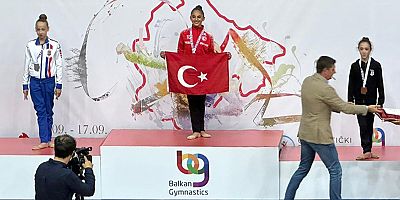 Antalyasporlu Selen Balkan Şampiyonu