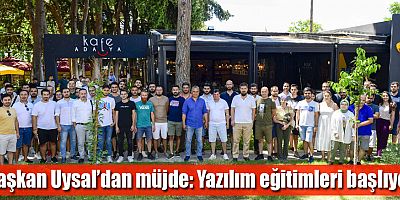 Başkan Uysal’dan müjde: Yazılım eğitimleri başlıyor