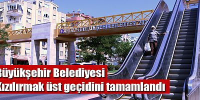 Büyükşehir Belediyesi Kızılırmak üst geçidini tamamlandı