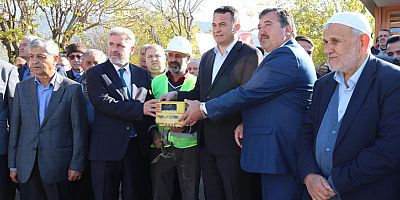 Çavdır Merkez Camii’nin temeli atıldı