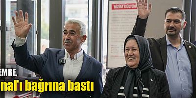 Demre, Ünal’ı bağrına bastı