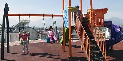 Erenköylü çocukların park mutluluğu