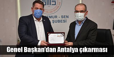 Genel Başkan’dan Antalya çıkarması