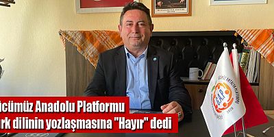 Gücümüz Anadolu Platformu Türk dilinin yozlaşmasına 