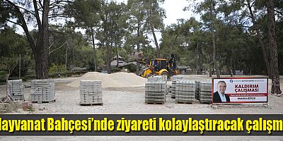 Hayvanat Bahçesi’nde ziyareti kolaylaştıracak çalışma