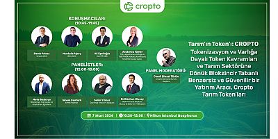 İlk Tarım Token Cropto, tarım ve finans temsilcilerini bir araya getiriyor