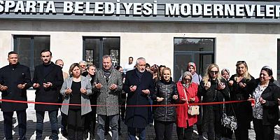 Isparta Belediyesi Modernevler Mahallesi Sosyal Tesisleri açıldı