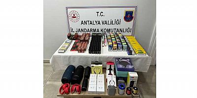 Jandarmadan kaçak sigara ve kaçak elektronik tütün operasyonu