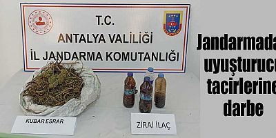 Jandarmadan uyuşturucu tacirlerine darbe