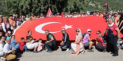 Kaş’ta Likya Su Yolu Yürüyüşü ve Patara Yörük Göçü düzenlendi