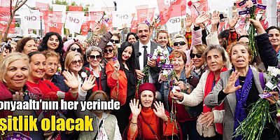 Konyaaltı'nın her yerinde eşitlik olacak