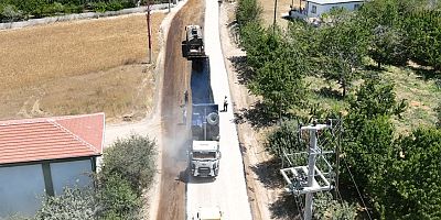 Korkuteli Varsak Yaylası 18 yıl sonra asfalta kavuştu