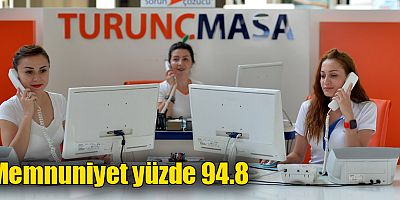 Memnuniyet yüzde 94.8