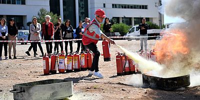 Personele uygulamalı afet eğitimi