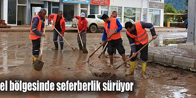 Sel bölgesinde seferberlik sürüyor