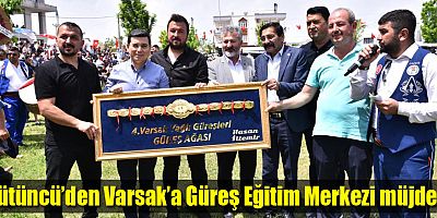 Tütüncü’den Varsak’a Güreş Eğitim Merkezi müjdesi