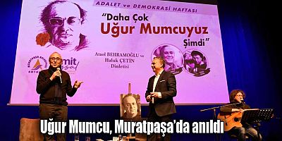 Uğur Mumcu, Muratpaşa’da anıldı