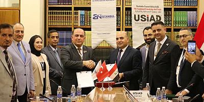 USİAD ve NECEF Ticaret Odası arasında iş birliği protokolü imzalandı