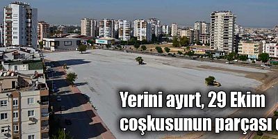 Yerini ayırt 29 Ekim coşkusunun parçası ol