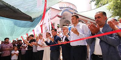 Yeşilbarak Söğütoğlu Camii açıldı