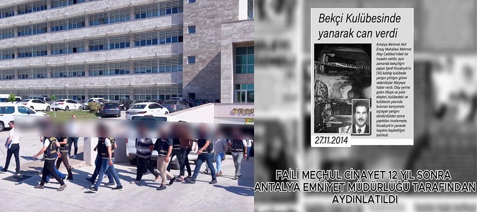 12 Yıldır Faili Meçhul Olan Cinayet Olayı Aydınlatıldı