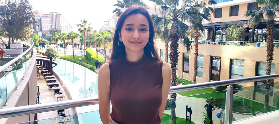 16 yaşındaki Ada Akgüneş, Amerika hayalini gerçekleştirecek