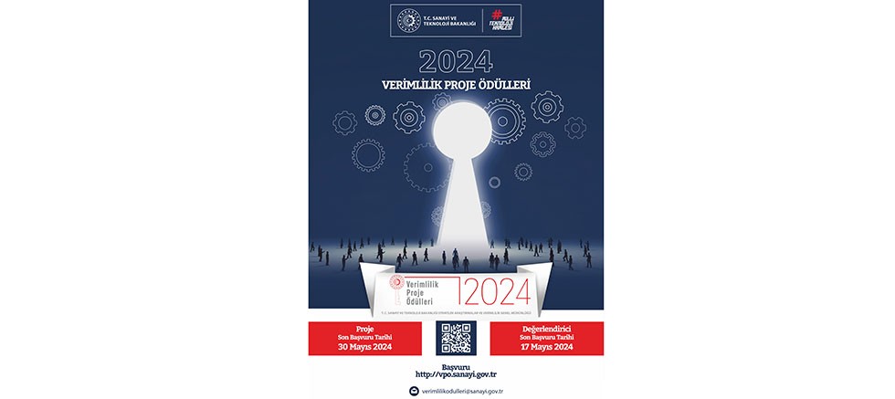 2024 Yılı Verimlilik Proje Ödülleri (VPÖ) Yarışması Başladı
