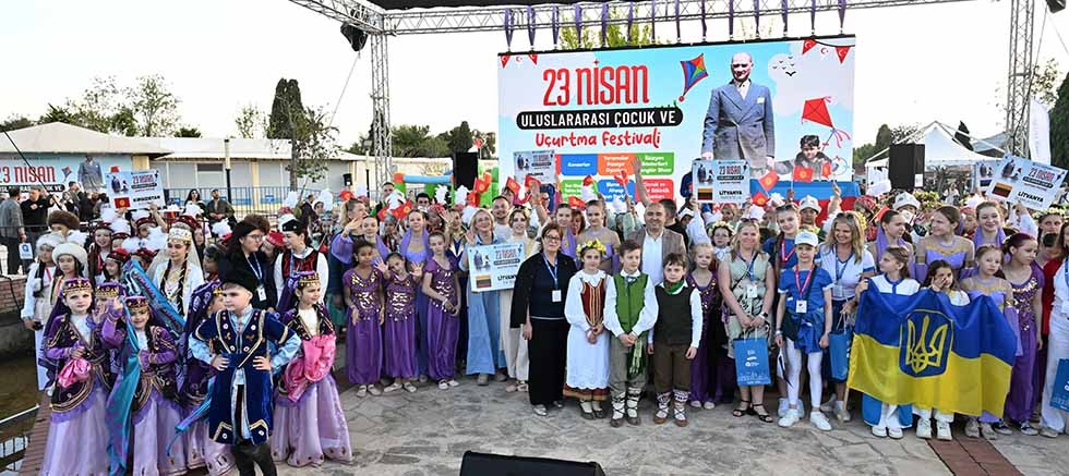 23 Nisan Çocuk ve Uçurtma Festivali hafta sonu doldu taştı