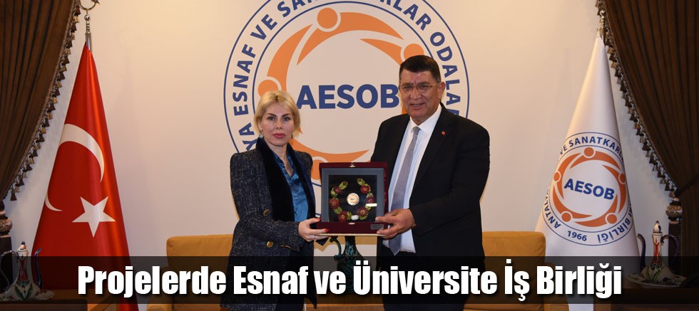 AESOB ve Akdeniz Üniversitesi yeni projelere adım atacak