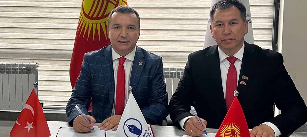 AGC ile Kırgız Cumhuriyeti Gazeteciler Birliği arasında kardeşlik protokolü imzalandı
