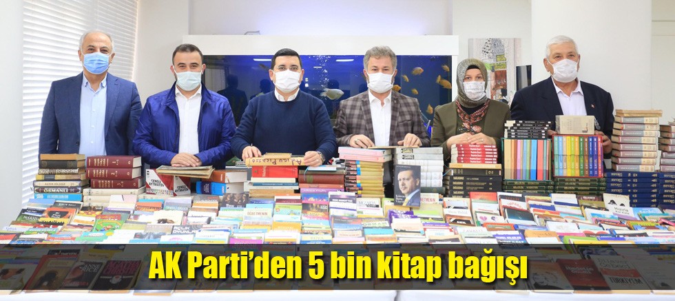 AK Parti’den 5 bin kitap bağışı