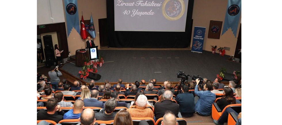 Akdeniz Üniversitesi Ziraat Fakültesinde 40. yılda vefa buluşması
