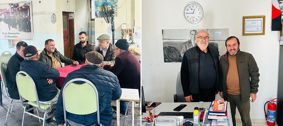 Akseki’de Özkan’dan mahalle mahalle gönül ziyaretleri