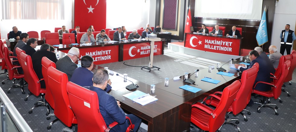 Aksu Belediyesi Şubat ayı Meclis Toplantısı yapıldı
