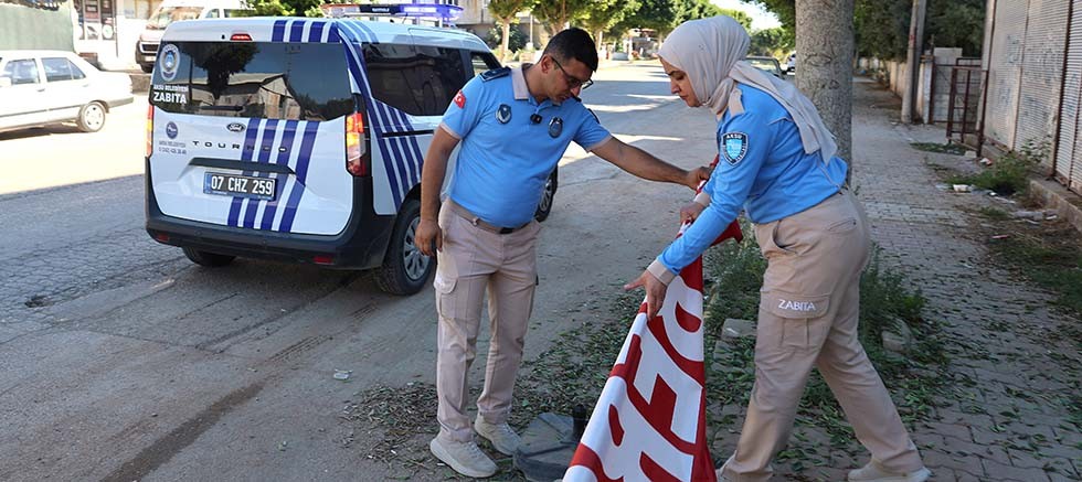 Aksu'da kaldırımlar için sıkı denetim: Yaya güvenliği ön planda