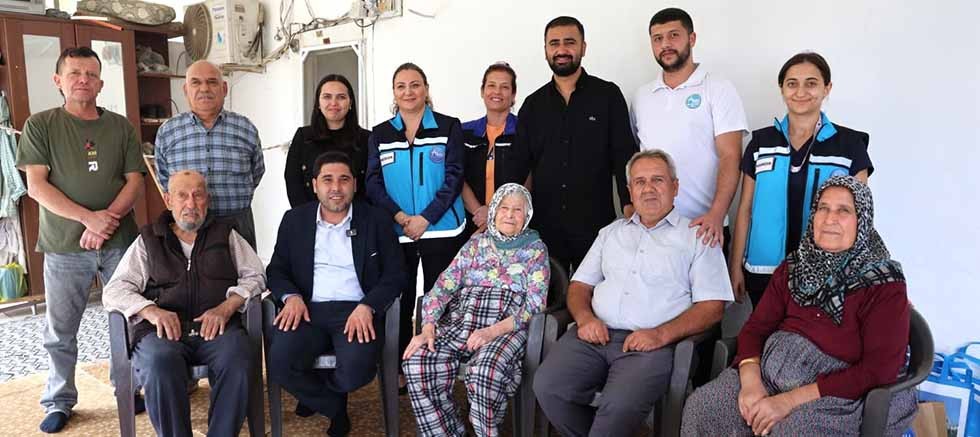 Aksu'da yaşayan dev çınarlar, evlerinde ziyaret edildi