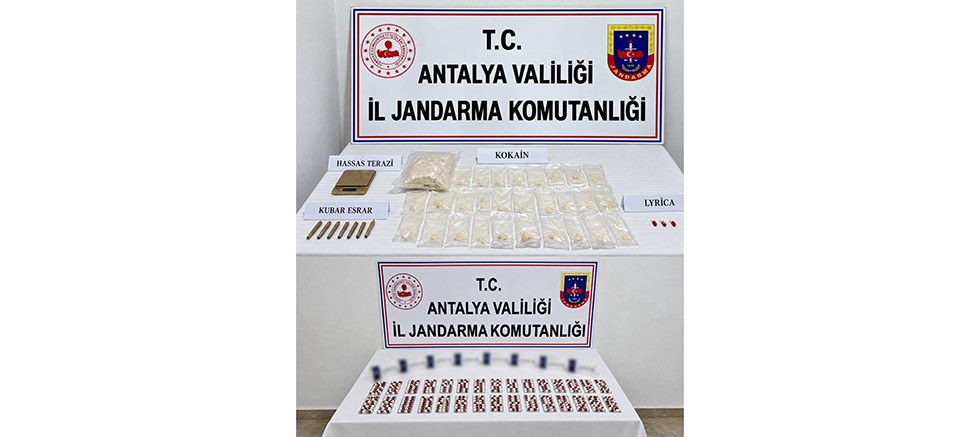 Aksu ve Manavgat İlçelerinde Uyuşturucu Operasyonu