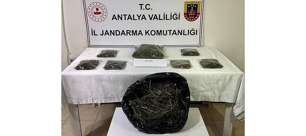 Alanya İlçesinde Uyuşturucu Operasyonu