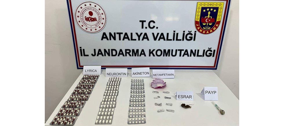 Alanya İlçesinde Uyuşturucu Operasyonu