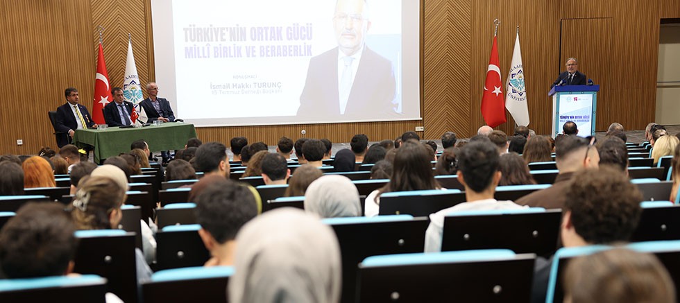 ALKÜ'de 15 Temmuz ve Milli Birlik Ruhu konuşuldu