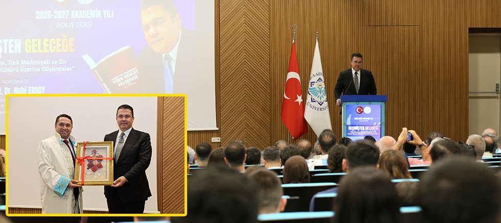 ALKÜ'de ilk ders: Geçmişten geleceğe Türk dünyası