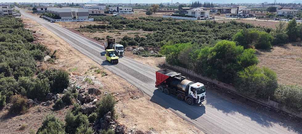 Altınkale mahallesinde yol çalışmaları sürüyor