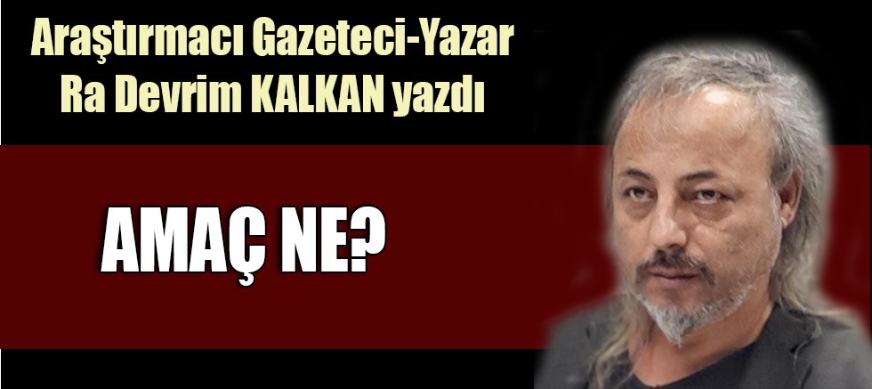 AMAÇ NE?