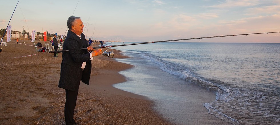 Antalya’da Surf Casting heyecanı