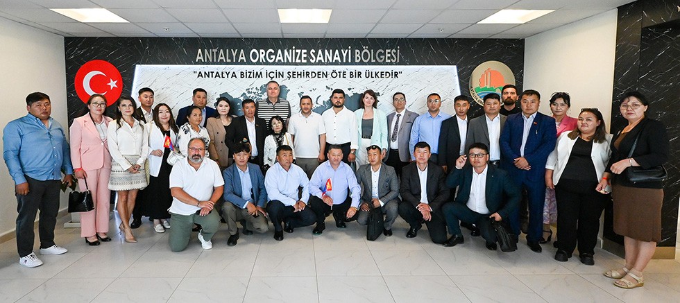 Antalya OSB'de Moğolistan ile ticaret köprüsü genişliyor