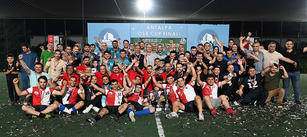 Antalya OSB'nin şampiyonu Yörükoğlu
